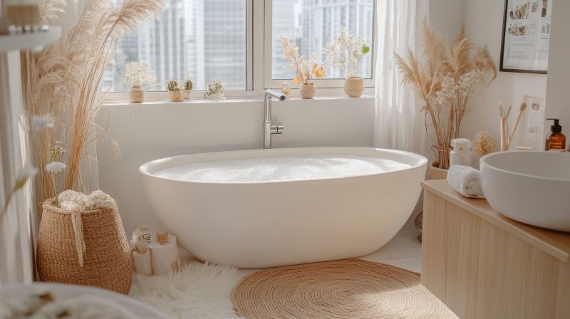 Eco-Friendly Tub with Sustainable Materials